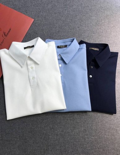 新品 Lp男士高端商务休闲珠地棉翻领Polo衫，贸易公司渠道臻品，系出名门，纯正血统品质，意大利原产出品，25年官方新品！！ 颇具意大利典型风格的时装，在面料选