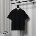 prada 普拉达 25Ss 胸前镶嵌金属三角标及Logo压花短袖T恤 面料采用高克重260G重精梳棉 定制1:1螺纹 面料舒适亲肤无异感 制定染面料 纺织密度