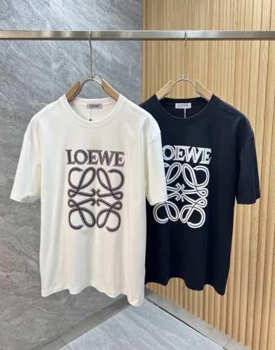 Loewe 罗意威 2025年春夏新品上新 三标齐全 圆领短袖T恤 好货不用过多介绍 看细节 专柜码数 M-Xxxl 175 140建议L