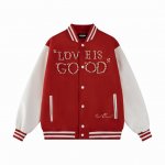 款号S32 Goodbrand 棒球服 采用重磅700克龙凤尼面料拼接荔枝纹袖皮 原版开模 泡珠工艺 还原五金配件！ M L Xl Xxl