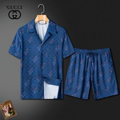 古奇 隔天出货夏季新款短裤套装！高端定制面料！独家首发新品 ，2025Ss官网同步米兰走秀款 实物拍摄顶级好货 173 130斤穿L 标准码数！最新顶尖官网原单