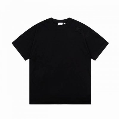 隔天到 Burberry 巴宝莉 原布→小战马刺绣 大Logo经典识标印花精致升级 原版面料 官方同款 短袖T恤 定制 同缸染面料 手感非常舒服 春夏最新版本