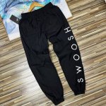 上新 福利 万针刺绣双钩Logo耐克Swoosh男裤夏季薄款速干裤子宽松新款跑步训练运动裤裤脚两穿拉链设计休闲长裤 反光男士工装长裤 nike耐克高逼格 男子复