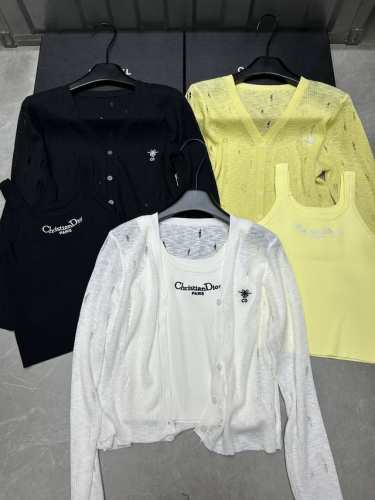 新品上线 款号:27583# #Cd蜜蜂做破两件套实拍图