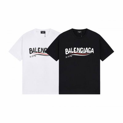 款号：G2178 2025 Balenciaga巴黎世家金属质感胶带 Logo印花短袖 宽松版型 采用260克精梳棉双纱 从面料到辅料全部三标齐全跟足Zp 进口