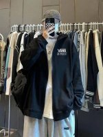 Vans 万斯涩谷限定日系春季开衫拉链连帽卫衣毛圈外套 精选垂感一流复合双层南韩丝高级纯棉毛圈面料 手感超棒 丝滑垂坠 质感高级一眼万年春季外套出行最优解 细腻