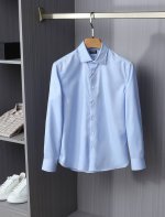 新品 Ez家男士格纹提花商务长袖衬衫，香港洋行渠道货，纯正血统品质，瑞士原产代工出品，24年春夏新款，高端Couture手工成衣系列！ 溯源至本，意大利匠人们在