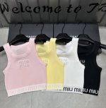 新品上线 款号:28907# #Niu立体钻下摆字母背心