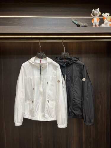 Xiao Moncler 2025Ss春季最新款蒙口连帽休闲外套 春款外套高端品质、高档制作工艺，版型面料五金都是专柜1:1定制，透气舒适合成面料，Logo采用