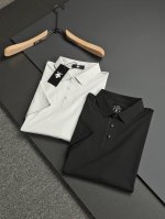 迪桑特原版原品质日本东丽定制面料Ab面吸湿排汗 运动Polo衫 码數：48-56 型号：25D13 颜色：黑 白