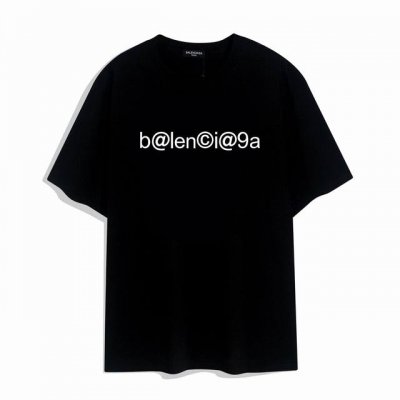 Balenciaga 巴黎世家邮箱字母短袖， 品质升级，精致做工，手感柔软，充满了复古工艺还拥有厚实的手感，标志性的图标，独有的辨识度。高克重纯棉质感一流！男女
