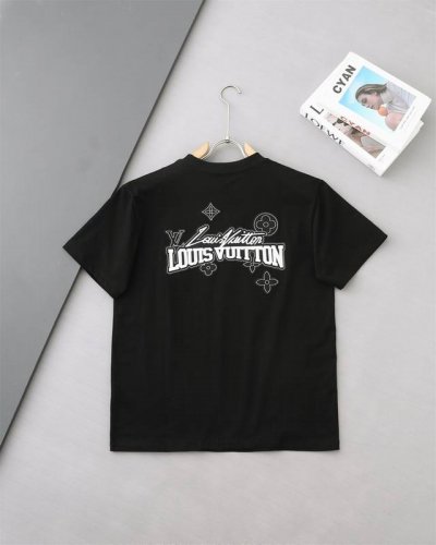 高品质 Louis Vuitton 路易威登前后重工刺绣新款T桖！ 25Ss春夏新品，胸前后幅Loog高密度刺绣，采用德国百灵达万针刺绣，质感饱满凹凸！ 采用3