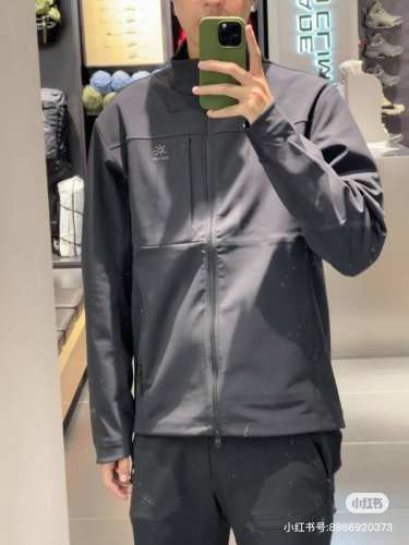 搭配资讯图 Kailas 凯乐石 双色匠心品质M8早春春季登山户外防风防水立领夹克外套