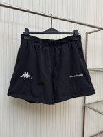 acne25Ss联名Kappa刺绣抽绳网眼短裤 Size：S M L