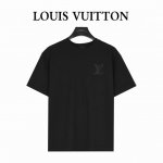 180 Louis Vuitton 路易威登 25Ss 暗纹大Logo榻榻米刺绣短袖T恤 购入原版开模打造，全套定制辅料，所有细节完美还原 定织定染260G纯棉