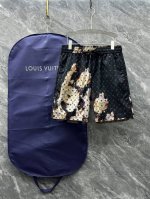 码数 M L Xl Lou V 2025Ss夏季新品 男士经典3D老贸易公司渠道稀出 满幅经典老花 打造出夏日最舒适的短裤 整体设计非常洋气漂亮 选用客供进口面