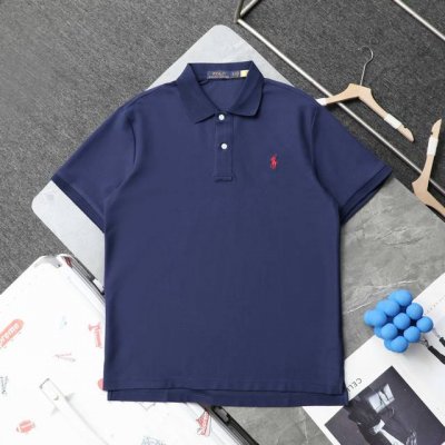 上新 顶级复刻 高端定制 Ralph Lauren 拉夫劳伦 新款小标刺绣翻领Polo衫短袖T恤 货号: 2005 颜色：黑色 白色 藏青 顶级复刻版本 区别市