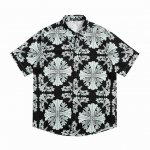 ke286 Chrome Hearts Ch 克罗心速干十字架沙滩短袖衬衫 正确配置 市场最高版本 2025克罗心正品包装 原版开模 定制五金 辅料 实物超有质