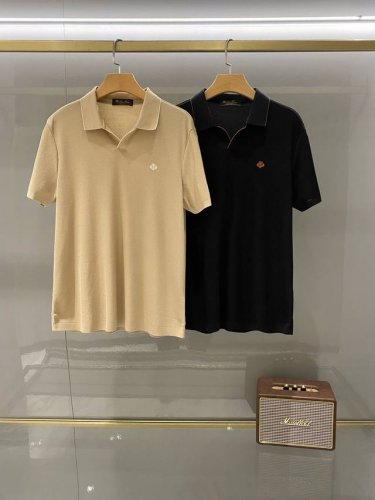 Dc翻领T恤 25Fw夏季出品新款！-Lp男士经典轻商务休闲剪刀V翻领短袖！都市高端品质轻薄光滑纯棉系列，时尚潮流的拼色衣领款式，简洁时尚百搭休闲风格，简约大气