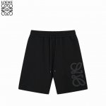 loewe 罗意威 25Ss 暗纹皮标短裤 2025春夏短裤新款1:1经典款式 Loewe 采用高级质量360G面料，大Logo皮压花定制，手感非常细腻. 上身