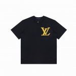 Lv路易威登经典大Logo字母发泡印花短袖