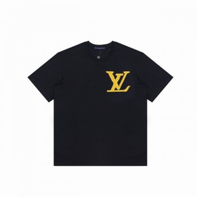 Lv路易威登经典大Logo字母发泡印花短袖