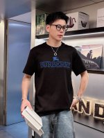 burberry巴宝莉独家专供新款原单男士休闲短袖 高端定制 高版本 时尚百搭爆款进口面料 手感超柔软细腻 穿着亲肤舒适 高端精品 代工厂P精细做工 上身非常赞