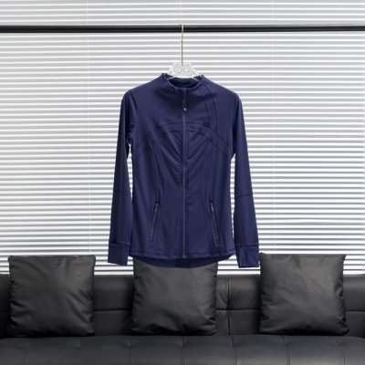 工厂p直供 Lululemon丨露露乐檬Define立领纯色瑜伽服 配色：午夜蓝 尺码：2 4 6 8 10 12