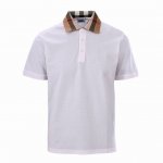 高版本 Burberry巴宝莉Bbr 格纹领短袖polo衫 原版5600购入，布料采用 G网眼珠地布料。同缸染面料 手感非常舒服 订制扁机领子，颜色手感还原原版