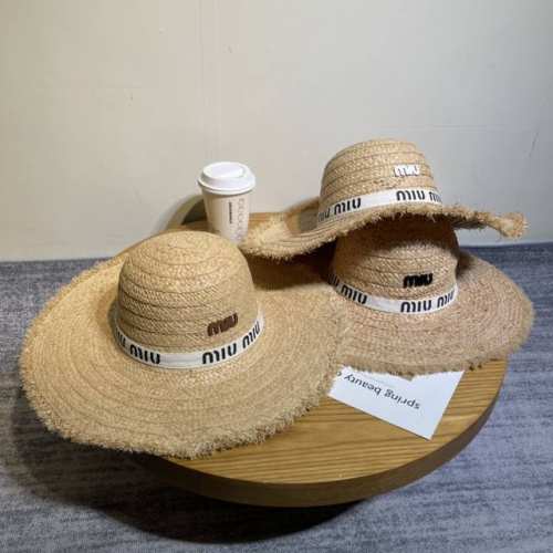 高品质 草帽 Miu Miu P70