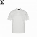 本地自取：160 louis Vuitton/路易威登 立体浮雕压花Logo短袖 5700购入Zp，采用16S麻棉克重230G ，搭配32S双纱1×1螺纹，面料