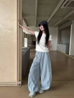 lulu 家神仙裤开挂啦！爆款工装裤 速干面料 缤纷色调像把彩虹穿上身，高饱和色彩超吸睛，运动风设计时髦又舒服 出街炸街、健身暴汗都绝绝子！宽松版型藏肉显瘦 S