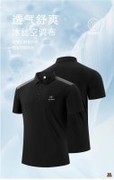 Arc’Teryx始祖鸟 独家实拍上新夏季高品质冰丝Polo衫无痕拼接锦纶翻领T恤短袖，本季主打，货源充足，放心主推，高端品质，经典设计，做工出色，经典百搭，上