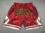 款号K147 顶级刺绣版本 公牛队虎年版本口袋裤篮球短裤 Just Don Nba 球队球裤系列单品 -定制优质网眼布面料，Dri-Fit 技术导湿速干， 防静