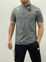 613# 迪桑特 Descente 高档polo衫 高克重面料，面料柔软顺滑，舒适，上身质感超好，夏季首选！臻品级！ 每个男生的衣橱里，必定有一件百穿不厌的po