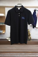Bbr巴宝莉-2025Ss夏季新品，男士胸前经典徽标刺绣珠地网眼商务休闲短袖polo衫！香港洋行渠道货，重磅高端级臻品，完美沿袭了普家的精髓与基因，胸前衣身同色