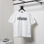 balenciaga 巴黎世家 25Ss 阴影字母短袖T恤 面料采用定制240G 26支特滑双股精棉平纹高密无尘全棉布料。前幅高密度加厚，走线平整，代工品质，全