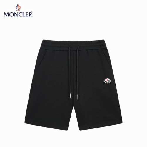 moncler 蒙口 25Ss 贴布彩标短裤 2025短裤，纯棉360G定制面料，工艺刺绣Logo标 订制五金拉链 版型紧致立体，直条纹拼接，定制裤绳五金质感强