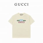 本地自取170 gucci古驰24Ss新款卡通印花短袖 面料：规格采用实打实240G 100%纯棉 针织内的兰博基尼，定织定染！属于高敏感特殊色 我们对面料的要