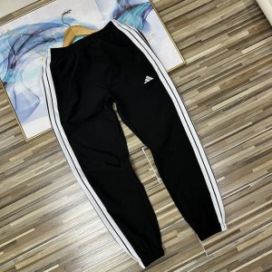 上新 万针刺绣三条杠三叶草！夏季Adidas阿迪达斯三条杠情侣款男女同款休闲裤运动裤2025Ss夏季新款运动裤跑步健身速干男士长裤子青年宽松版型 整箱原单货！完