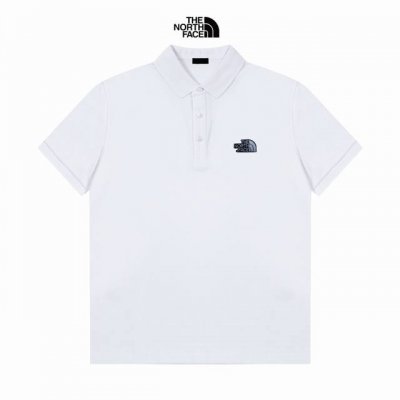 北面 经典Logo 精美polo衫 升级，灵感源自八十年代复古 原版面料 官方同款 定制 同缸染面料 手感非常舒服 春夏最新砖柜同步 时尚又个性 超级百搭好看