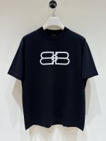 新品 Bal时装款宽松版纯棉圆领短袖T恤，香港洋行渠道货，25年春夏新品，纯正血统品质，买手店里的人气热款，高级限量款！！独家售卖！！ 客供埃及进口顶级面料，甄
