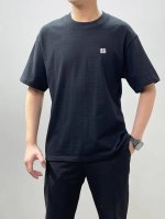 款号:Wkd60 25Ss夏季Kolon Sport 可隆新款小标基础印花T恤男女同款必备搭配短袖 男女同款情侣同款胸前印花小Logo采用纯棉面料260克高克重