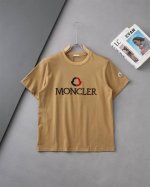 高品质 Moncler 蒙口标志性字母刺绣新款T桖！ 25Ss春夏新品，官网旗舰店同步开售，M家Loog拼色刺绣，袖口手臂章仔刺绣小标，非二次开发，原版成型，采