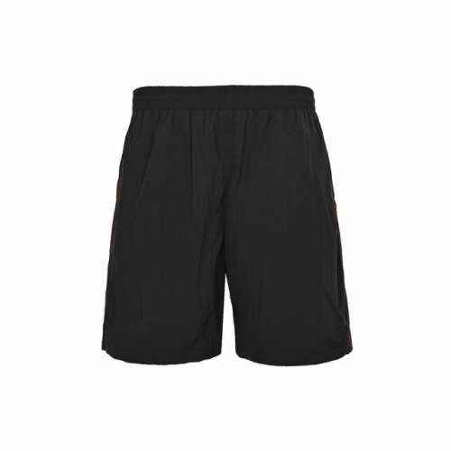 Balenciaga 巴黎世家 城市系列Lion Club休闲运动短裤 科技府绸面料 正面和侧边红色Lion Club艺术作品刺绣 松紧腰头 有内衬 水洗褪色效
