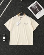 供 顶级复刻 Dior 迪奥2025春夏新款印花Logo短袖T恤 原版面料高版本高品质 网红明星同款 定制定染简约基础款，简单大气，精致时尚，纯棉面料，面料柔软