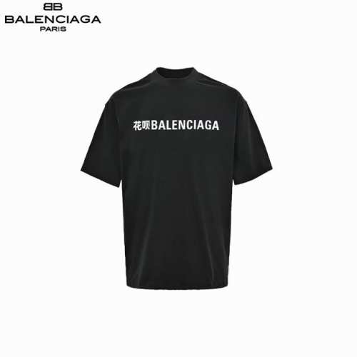 本地自取170 balenciaga/巴黎世家 24Ss 花呗分期联名款短袖 采用32支双纱 260克重面料 进口针织针梳棉进行制作，厚度适中，有垂感又有轮廓型