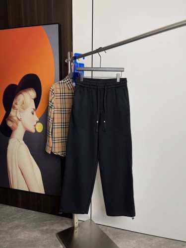 Lulu2025春夏新款 运动卫裤！版型超正.宽松版超级有范，原版定制纯棉面料，黑灰两色！上身潮流十足！码数：M-2Xl