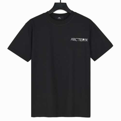 Arcteryx始祖鸟官网新款幻影鸟印花短袖T恤 面料采用洗水后300克双纱精梳棉，定制32支1*1螺纹，成衣两遍水洗处理，面料舒适亲肤无异感，定制定染面料，纺