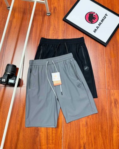 原单品质 Mammut 猛犸象休闲男士短裤 夏季新款，男士日常通勤搭配，平替各种糕端款式，夏季男士休闲短裤5分裤，锦纶速干短裤，糕定经编竖条面料，细腻舒适柔软，